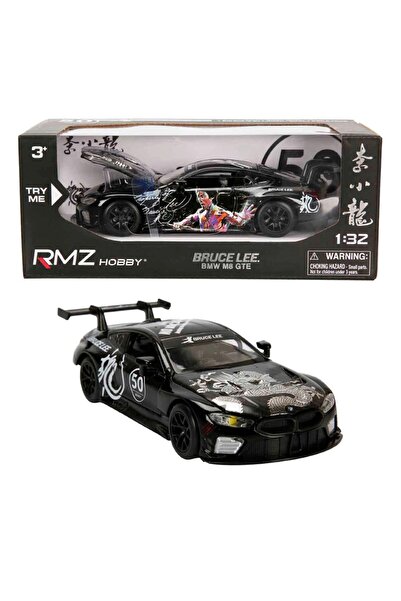 RMZ Hobby Sesli ve Işıklı Model Araba Bruce Lee Bmw M8 GTE Siyah