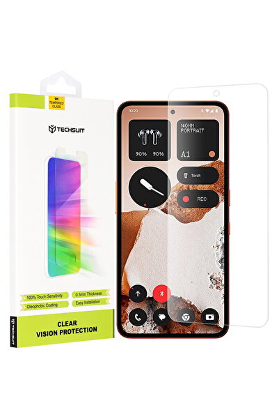Techsuit Folie pentru Nothing CMF Phone 2 Pro - Clear Vision Glass - Transpar...