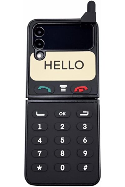 Arabest Retro Case for Galaxy Z Flip 4,For Samsung Galaxy Z Flip 4 Stylish So...