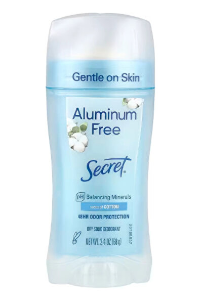 Secret Aluminum Free Balancing Minerals Notes Of Cotton Stik Deodorant 68 g