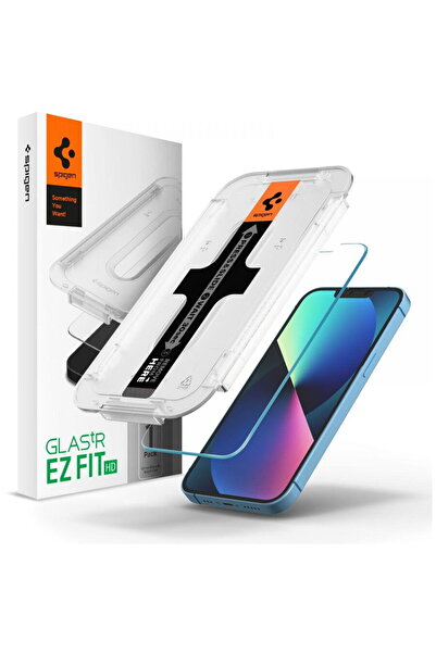 Spigen Folie Protectie Ecran EZ FIT pentru Apple iPhone 13 / Apple iPhone 13 ...