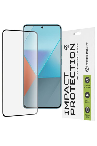 Techsuit Folie pentru Xiaomi Redmi Note 13 Pro - 111D Sticlă cu acoperire int...