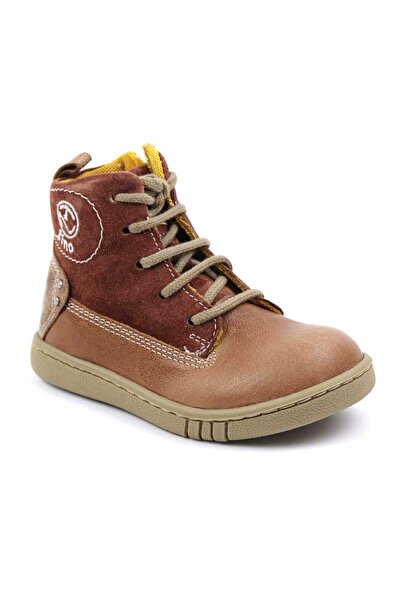 tino Children's high boots, made of natural Leather , padded, with sewn sole ...