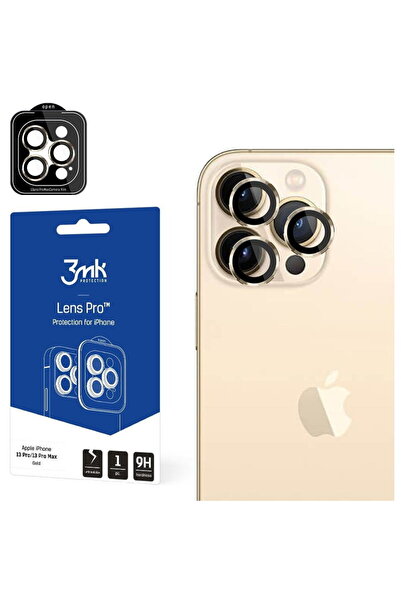 3MK Lens Protection Pro pentru iPhone 13 Pro Max / 13 Pro, Transparenta, rezi...