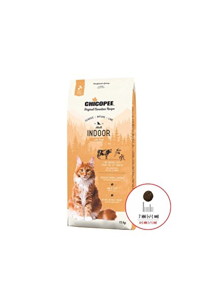 Chicopee HRANA USCATA PENTRU PISICI SUPER PREMIUM CNL ADULT INDOOR BEEF 15KG