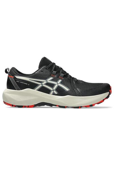 Asics Gel-Venture 11 1011C160 Running Black-Red Men's Sports Shoes
