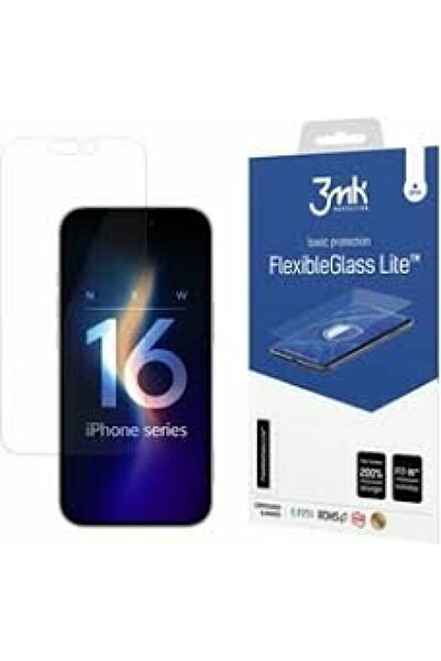 3MK Folie de protectie FlexibleGlass Lite pentru iPhone 16