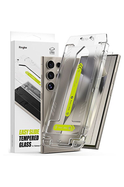 Ringke Folie pentru Samsung Galaxy S24 Ultra (set 2) - Sticlă securizată Easy...