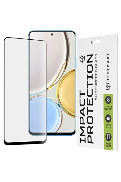 Techsuit Folie pentru Honor Magic4 Lite - 111D Full Cover / Sticlă cu adeziv ...