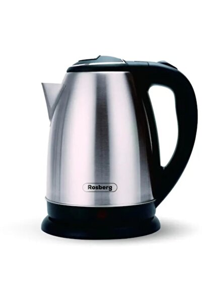rosberg Electric Kettle, Rosberg, 1800W, 1.8L, stainless steel, silver/black