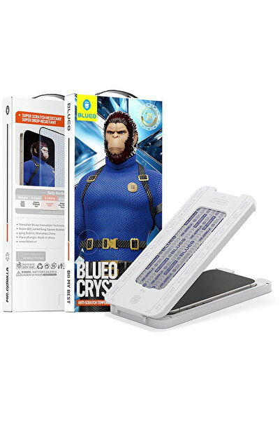 Other Folie pentru iPhone 16 Pro Max cu Aplicator - Blueo Crystal Anti-Scratc...