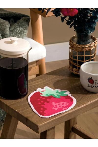 LC Waikiki Çilek Figürlü Kağıt Peçete 20 li (S6)