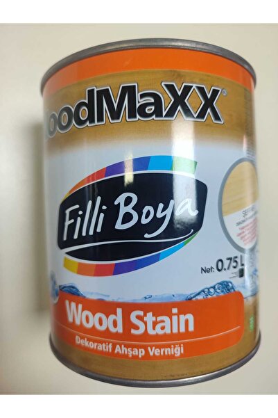 Filli Boya WoodMaXX® Wood Stain-Dekoratif Ahşap Verniği ŞEFFAF 0,75L