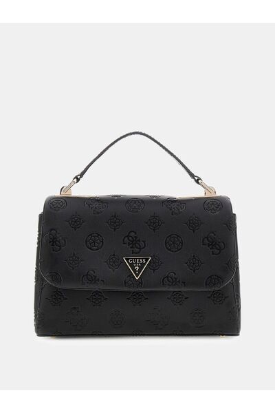 Guess حقيبة يد تيشا 4G بشعار الفاوانيا