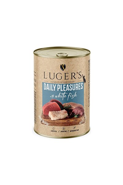 LUGER'S HRANA UMEDA CONSERVA PISICI CU PESTE ALB 400G