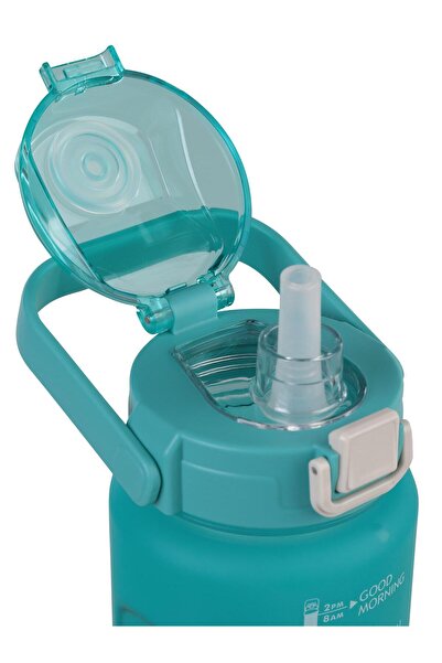 Vagonlife Polycarbonate Flask with Straw 1500 ml - Blue Standard