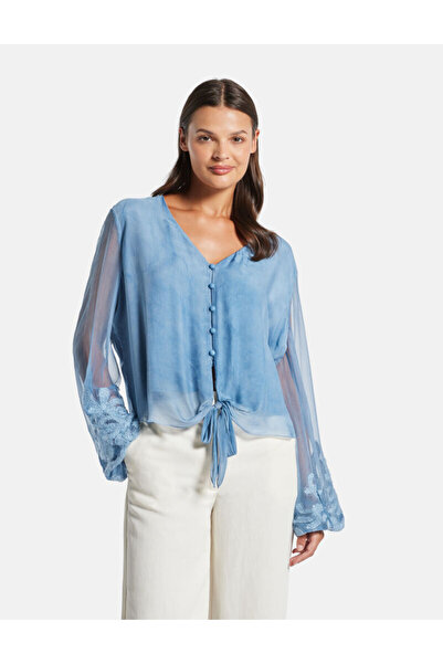 Guess Silk-blend shirt