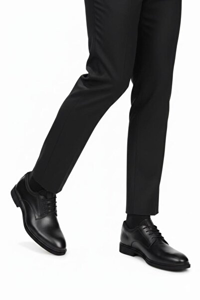 Papuçcity Bzky 2145 Men's Classic EVA Sole Leather Shoes