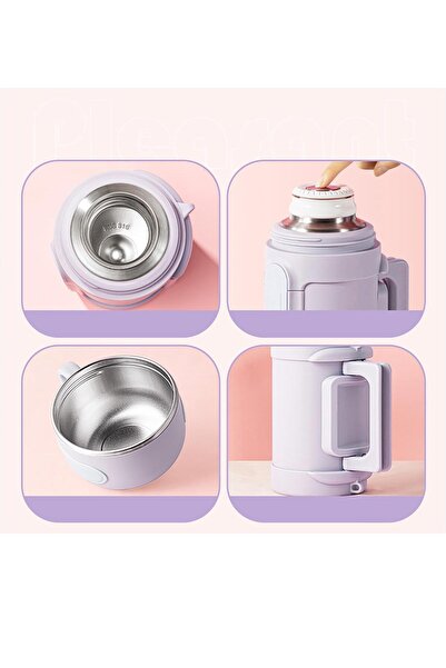 Vagonlife Tkk Çelik Sport Thermos 1000 ml - Gray Standard