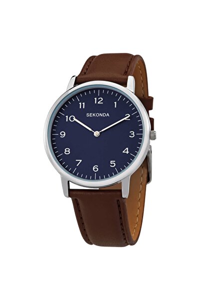 Sekonda , Sekonda, Quartz Leather Strap Watch, 1347.84, For Men