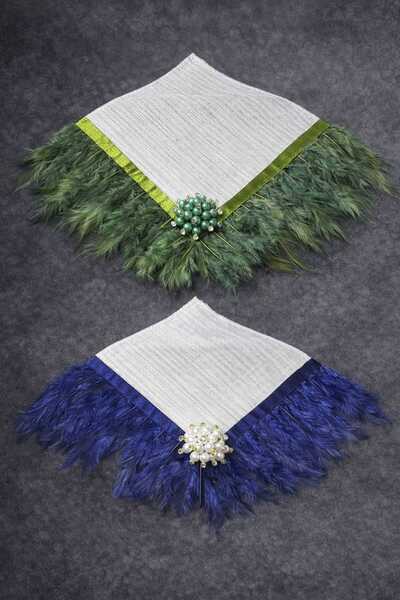 shop Lacivert Kahve Yanı Sunum Peçetesi