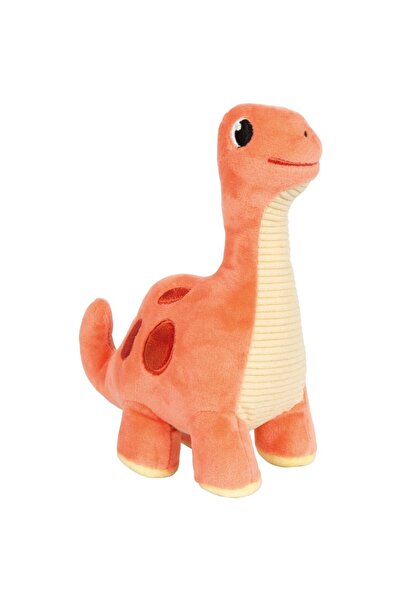 Small Foot Plush Toy, Dinosaur, Orange, Small Foot, 0 months+