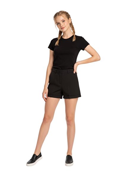 JJXX Normal Waist Women's Turquoise Shorts12213192