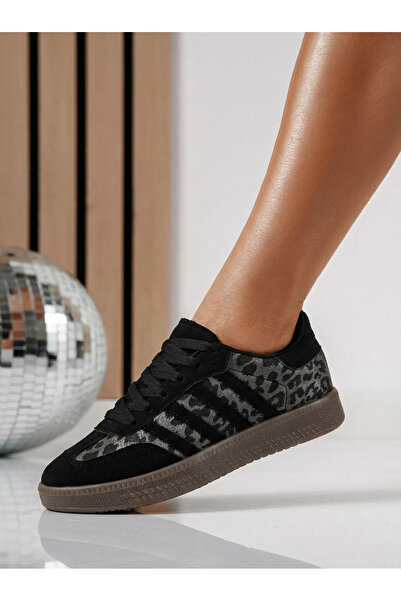 Zaira Women's black sneakers made of eco- Leather Liza #24502 ​​- 40