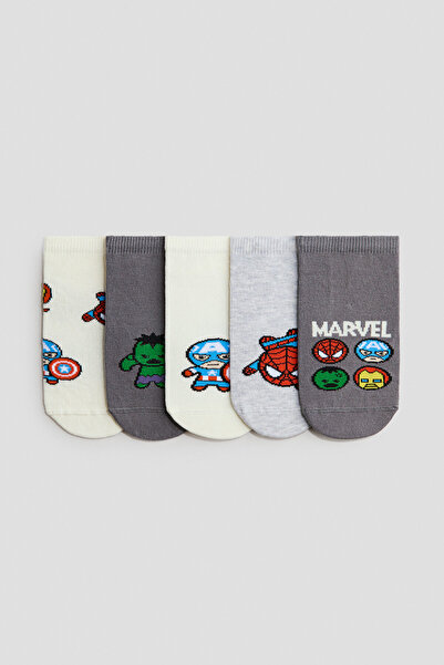 H&M 5'li Patik Çorap