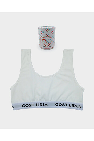 GOST LİRİA Ivory Sports Bralet Ecru
