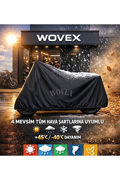 wovex غطاء دراجة نارية من ماركة يوكي YK 125,7 ريكس، غطاء علوي متوافق مع مقاوم...