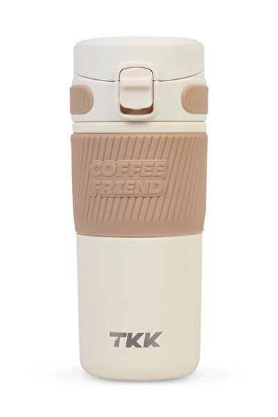 Vagonlife Steel Thermos 450 ml - White