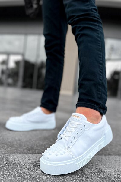 Mhoda Shoes حذاء رياضي رجالي من الجلد برباط للاستخدام اليومي من RLX-169 Thorn...