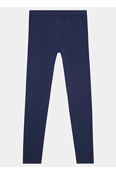 United Colors of Benetton Devojčice, tamnoplave Benetton čarape sa vezom