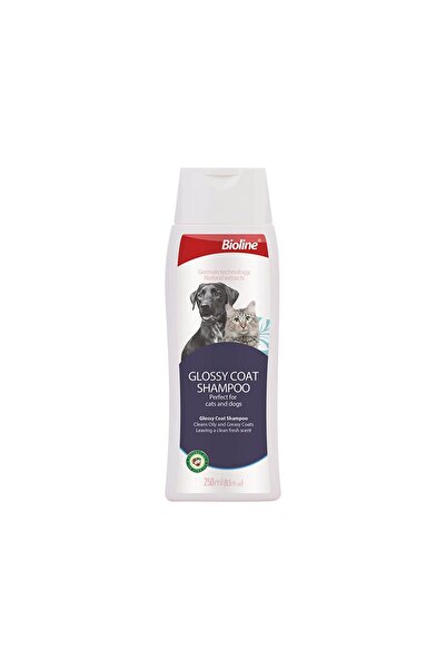 Bioline SHINY COAT SHAMPOO FOR DOGS AND CATS 250ML