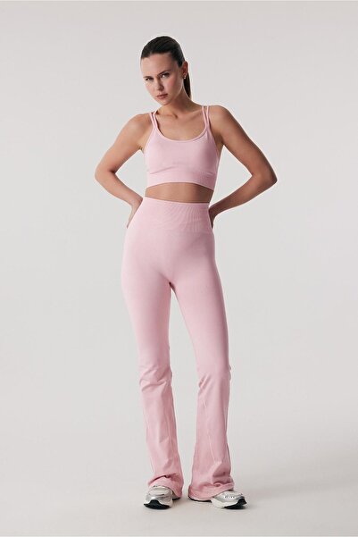 Oishii Rei Flow Flare Tayt Dusty Pink