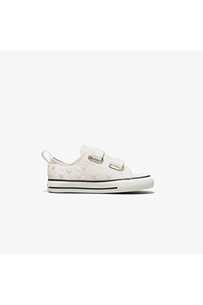 Converse Valentine's Day Chuck Taylor All Star 2V Bebek Krem Sneaker