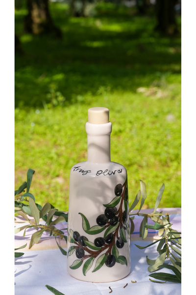 İznik Mirası Çini Yağdanlık 500 ml