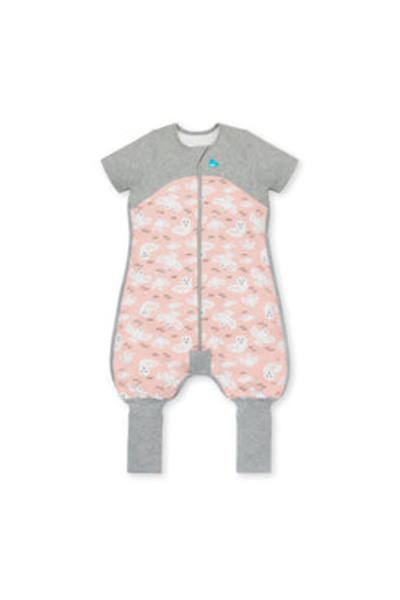 Love to Dream , sac de dormit cu picioruse si maneca scurta, 1 TOG, 4 Ani, Rosa