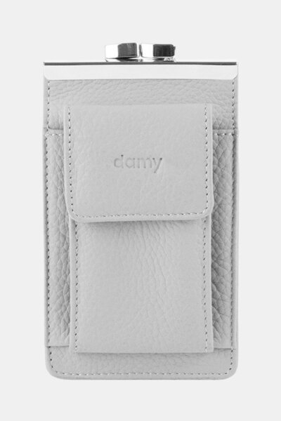 DAMY Genuine Leather Unisex Card Holder Pack Cigarette Case 701 - Mink