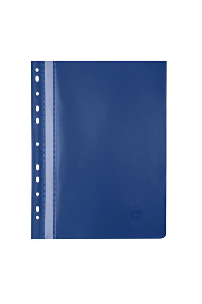 Noki Plastic File With Clip And Multi Holes Navy Blue