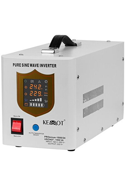 Kemot UPS centrale Sinus PUR 1500VA 24V Alb