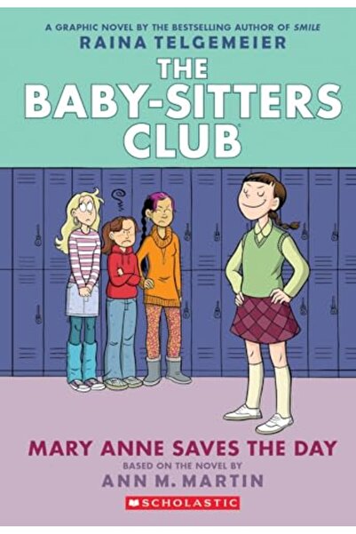 Scholastic Us ماري آن تنقذ الموقف: رواية مصورة (نادي جليسات الأطفال #3)