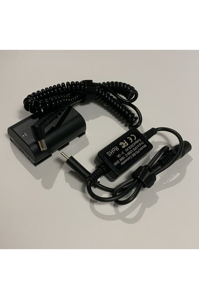 iShoot Alimentator Tip Baterie Olympus BLN1 Dummy Battery DC COUPLER TYPE-C S...