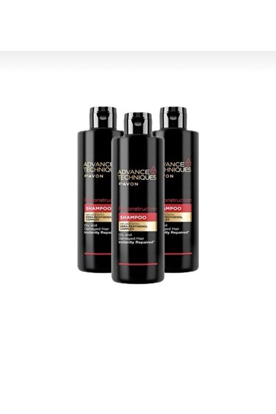 AVON Set of 3xRegenerating Shampoo with Kera-Panthenol Complex