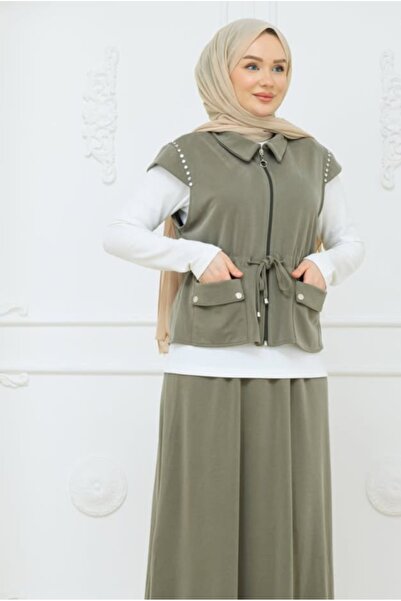 Esinti Etekli Üçlü Takım