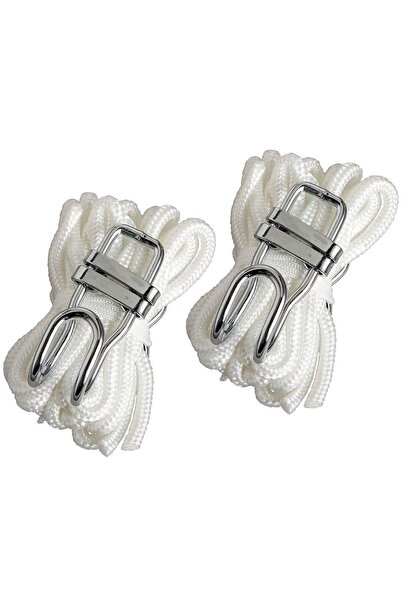 regency Hammock installation kit with bungee cords, White, MCT001