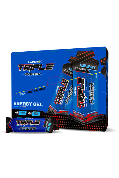 Laperva Triple Power Gel Pre Workout Food Supplement, Energy Flavour, Box of ...