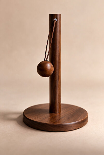 LEONEV Bulk Acacia Paper Towel Holder