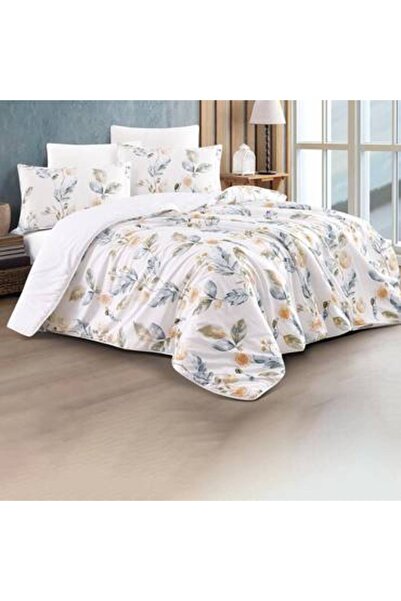 Pazar Home Bedding Bazaar Home Single Bedspread with Sewn Filling, 4 Pieces, ...